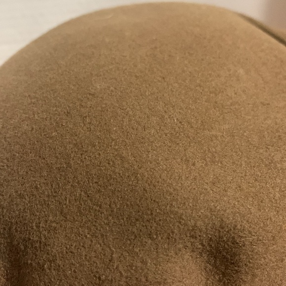 Vintage Brown wool w/ wire feather Merrimac hat Excellent condition!!! - Picture 4 of 10